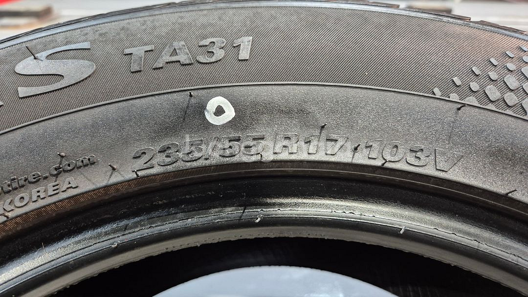 중고 타이어 235 55 17 금호 솔루스 TA31 2355517--5