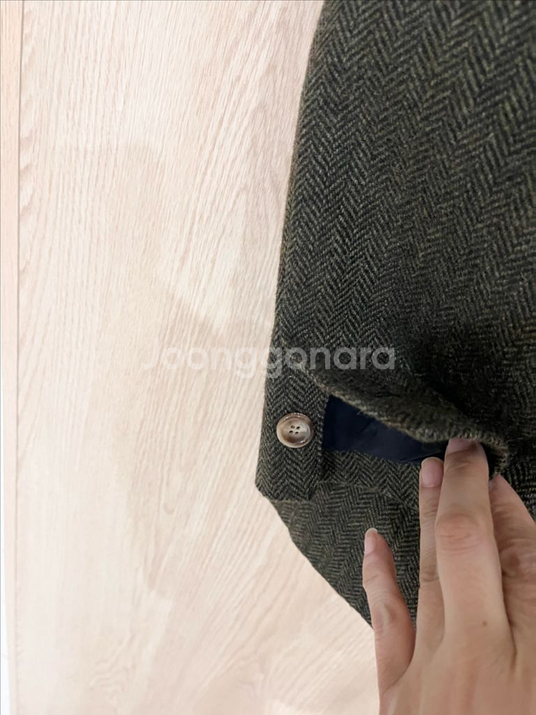 스튜디오톰보이 헤링본 더블쟈켓--2