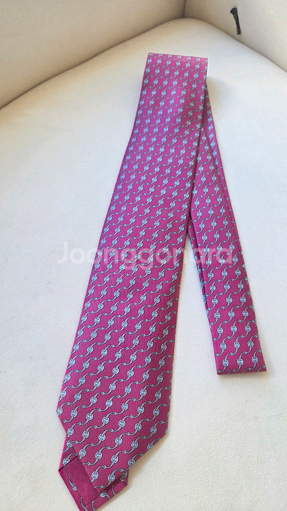 [정품] 에르메스 실크 넥타이 새상품--0