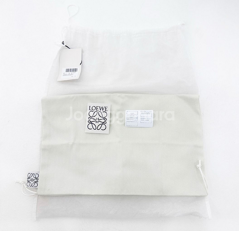 [M] 로에베 아나그램 피셔맨 가죽 레더 버킷햇 벙거지--5