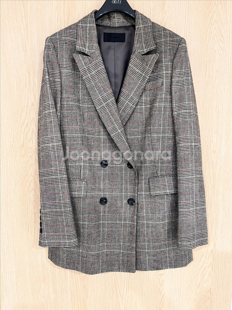 씨씨콜렉트 체크쟈켓--0