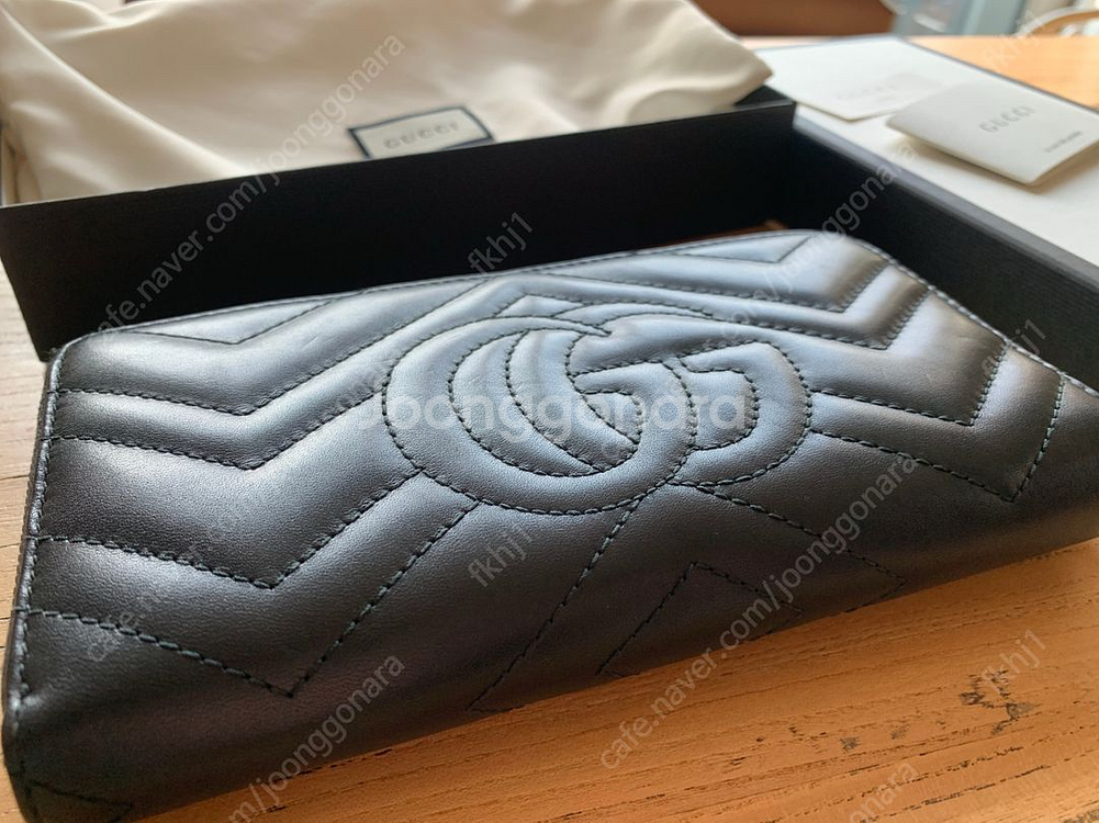 구찌 마몬트 장지갑--1