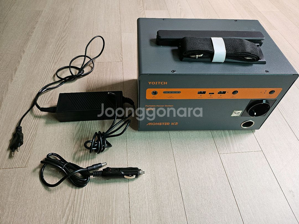 (캠핑용 배터리) 요이치 몬스터 K2 휴대용 파워 스테이션 600W--0