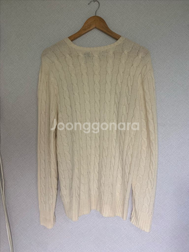 폴로 랄프로렌 케이블 니트 스웨터--1