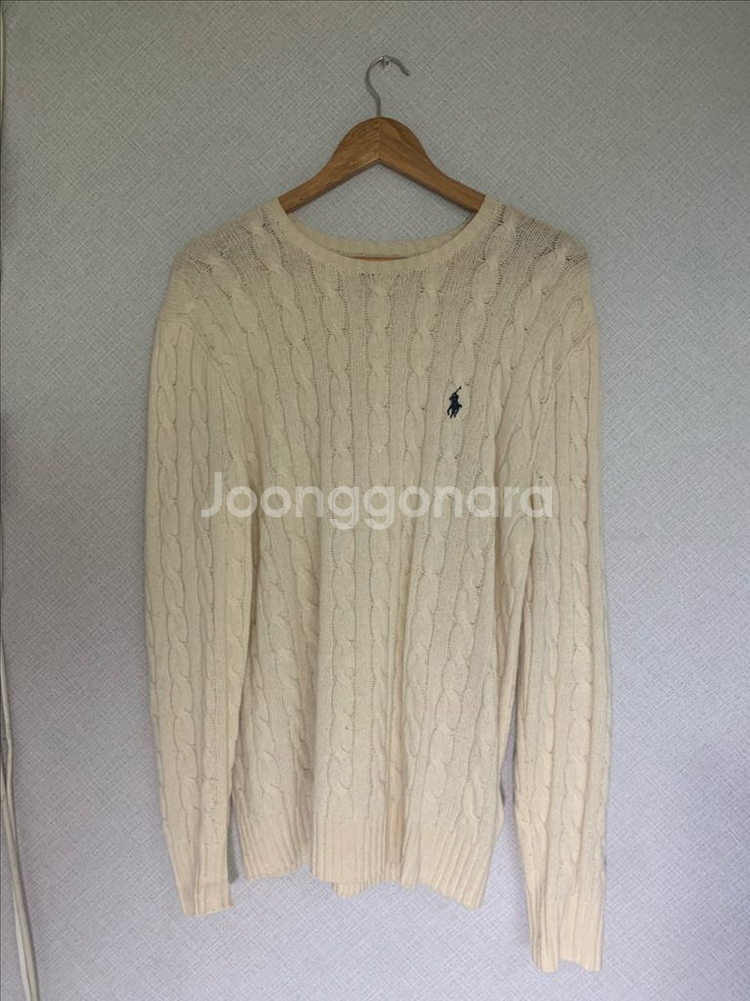 폴로 랄프로렌 케이블 니트 스웨터--0