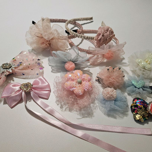 여아 헤어 액세서리 (머리띠,머리핀)