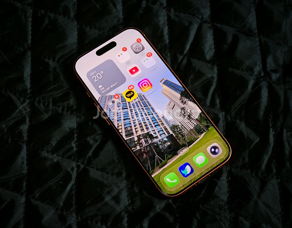 아이폰17프로 256GB 자급제 오렌지 풀박스 S급--3