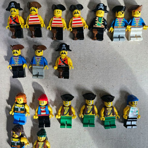 레고 해적 미니피규어 세트