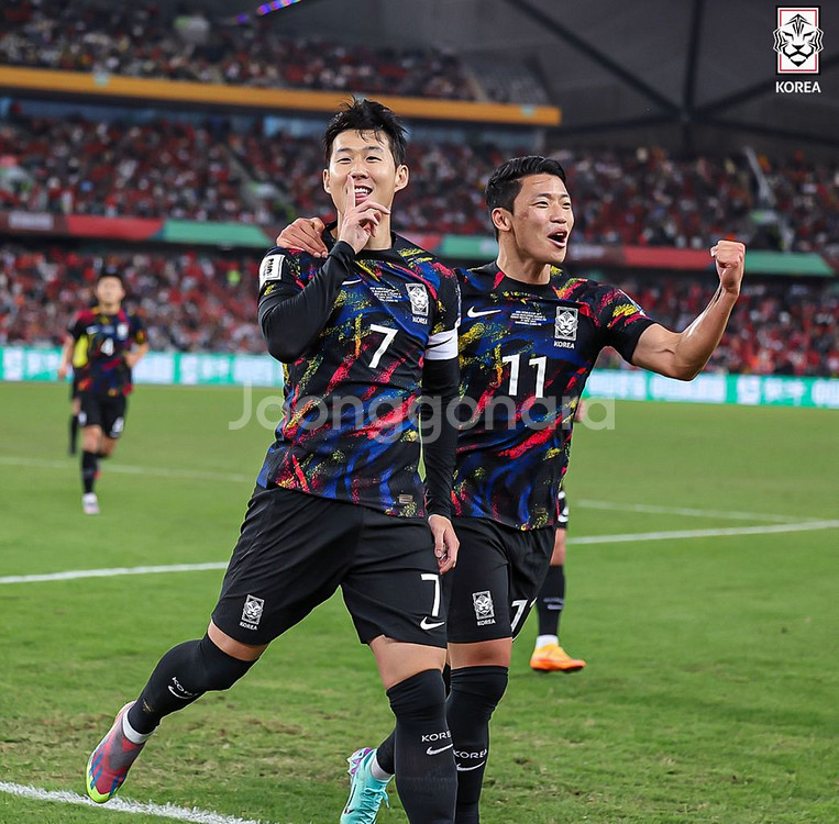 22-24 대한민국 국가대표 어웨이 국대 유니폼 긴팔 M,L,XL사이즈--4