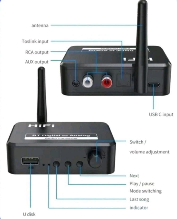롯데 CD/리시브(LAC72) + 블루투스 DAC--7