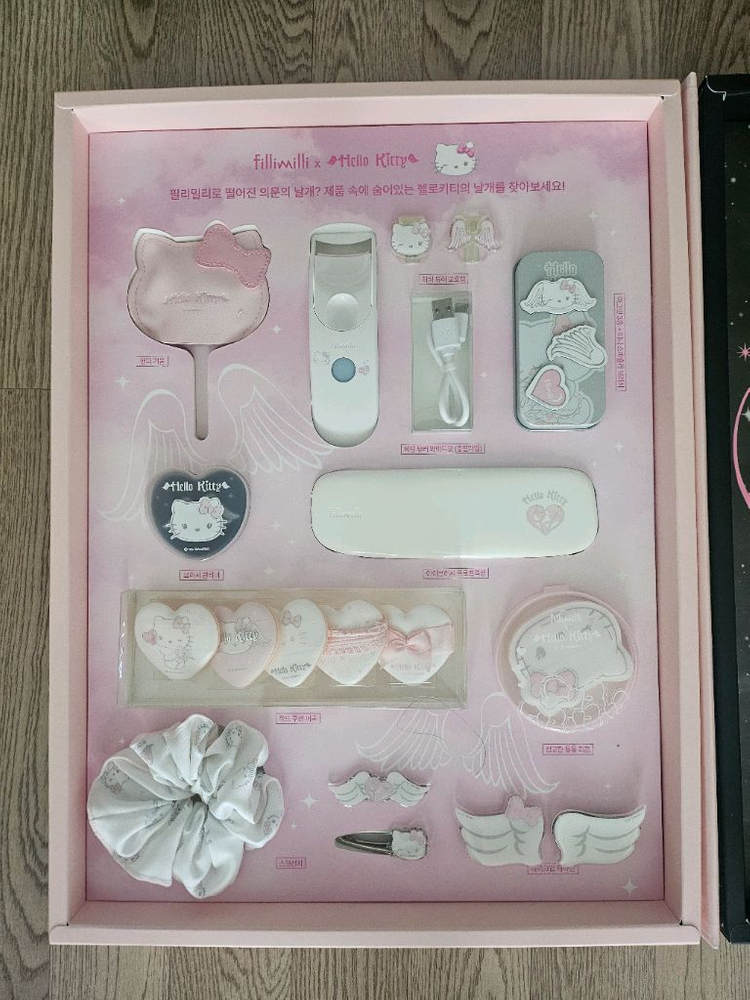 필리밀리 X 헬로키티 천사악마 시딩키트박스 새제품 이미지
