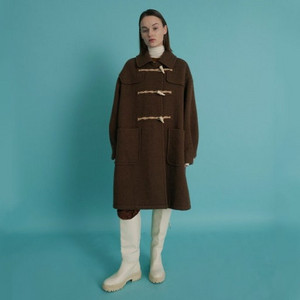 뮤제드 더플코트 떡복이코트