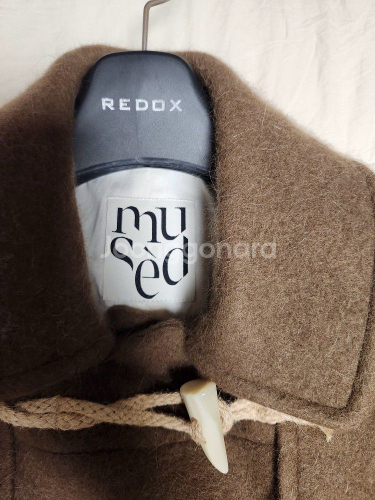 뮤제드 더플코트 떡복이코트--3