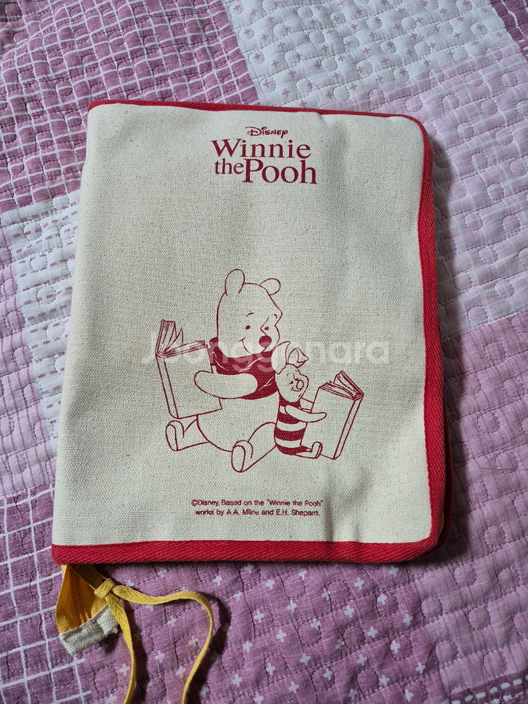 디즈니 푸우 테블릿 파우치 아이패드 갤럭시탭파우치--0