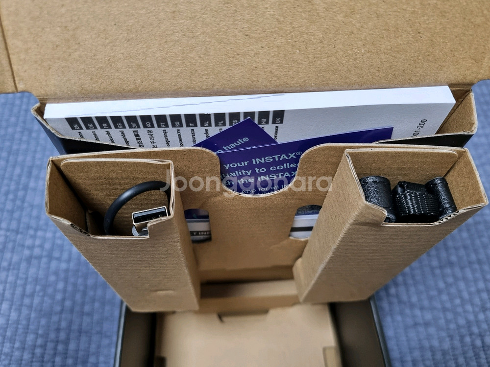 인스탁스 와이드에보 카메라 새상품 미사용 즉석카메라 필름카메라 와이드 에보--3