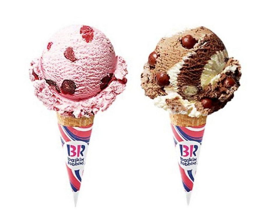 베스킨라빈스 싱글레귤러(4장)정가15,600--0