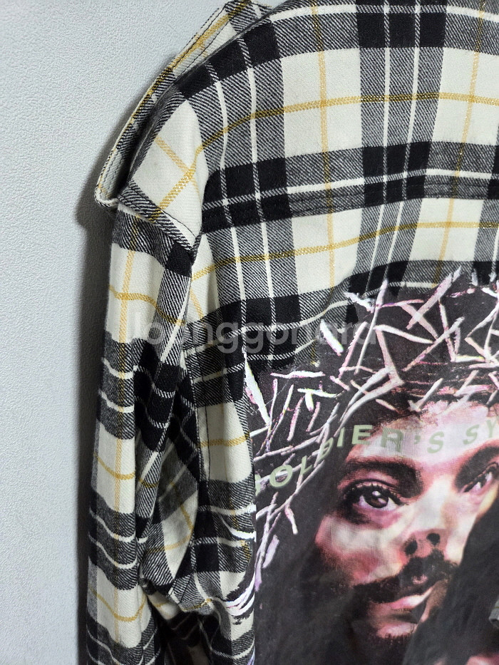 IH NOM UH NIT Jesus Check Shirt--8