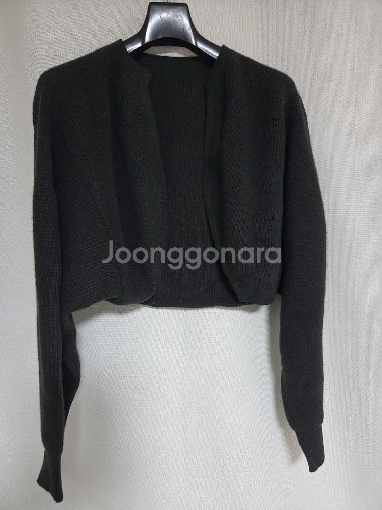 더캐시미어 캐쉬미어 볼레로 가디건 (랑방,마인,타임,더--1