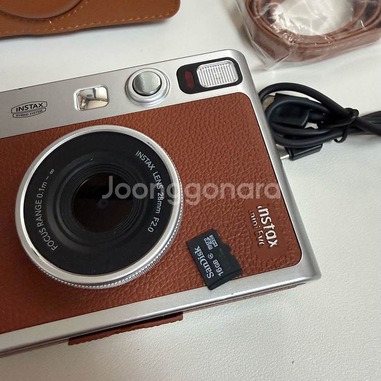 인스탁스 미니에보3 브라운--4