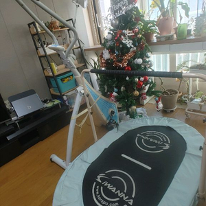 대형 실내자전거 및 방방이