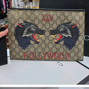 [A급컨디션] 구찌 울프 클러치