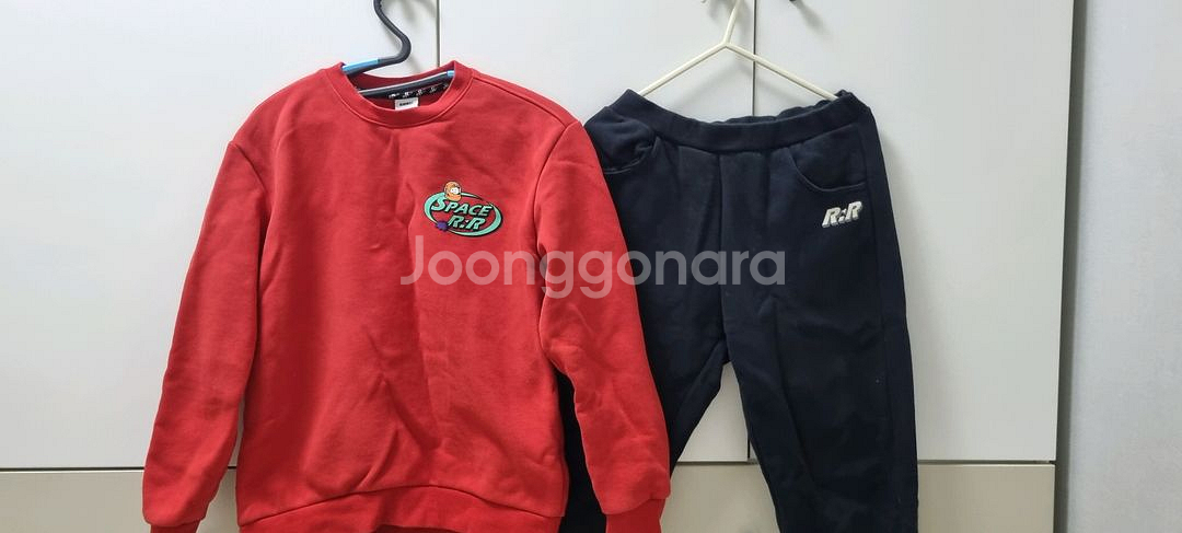 남아의류 150 겨울 상하의세트 기모바지 티셔츠 일괄판매--4