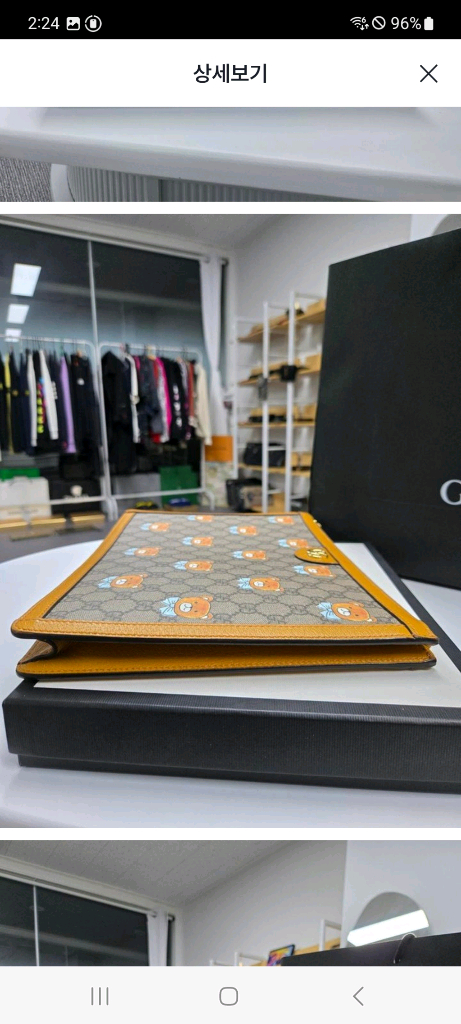 [A급컨디션] 구찌 카이 포트폴리오 클러치--3