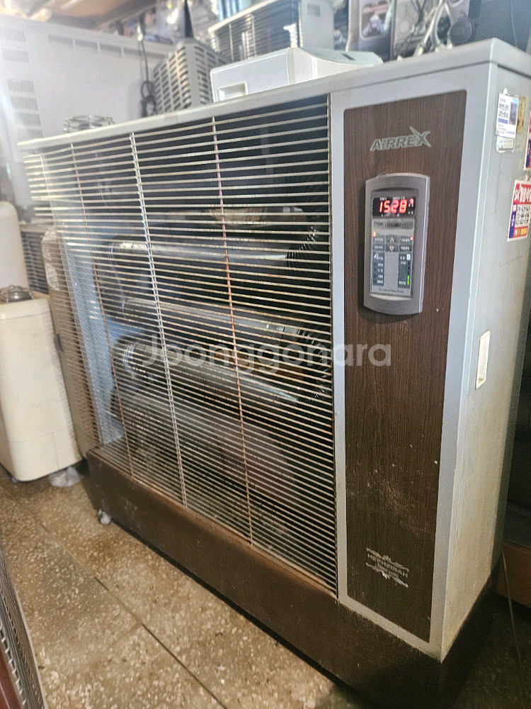 에어렉스 대형 돈풍기 곱창난로 튜브히터난로 열풍기 온풍기50평형석유난로--0