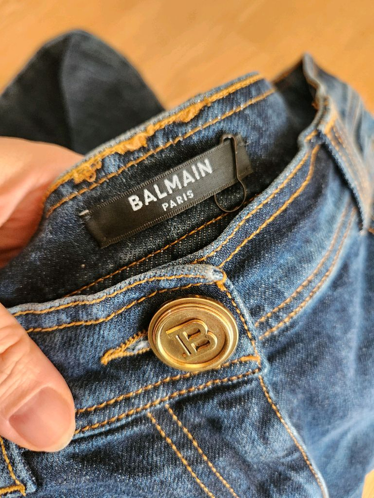 발망 여성카고 청바지 이미지