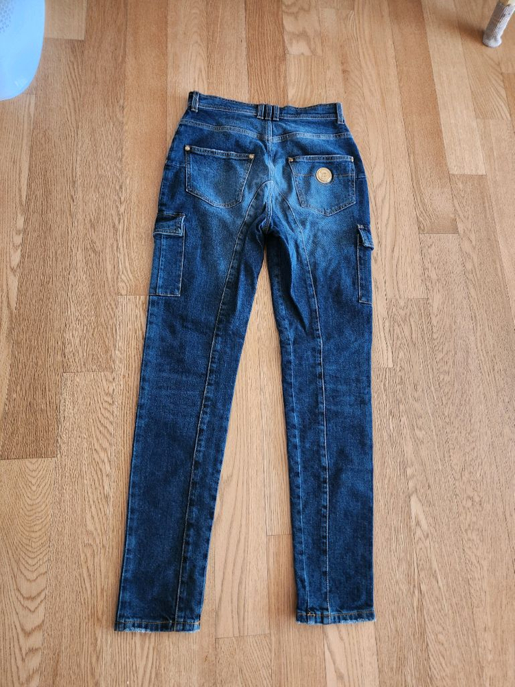 발망 여성카고 청바지 이미지