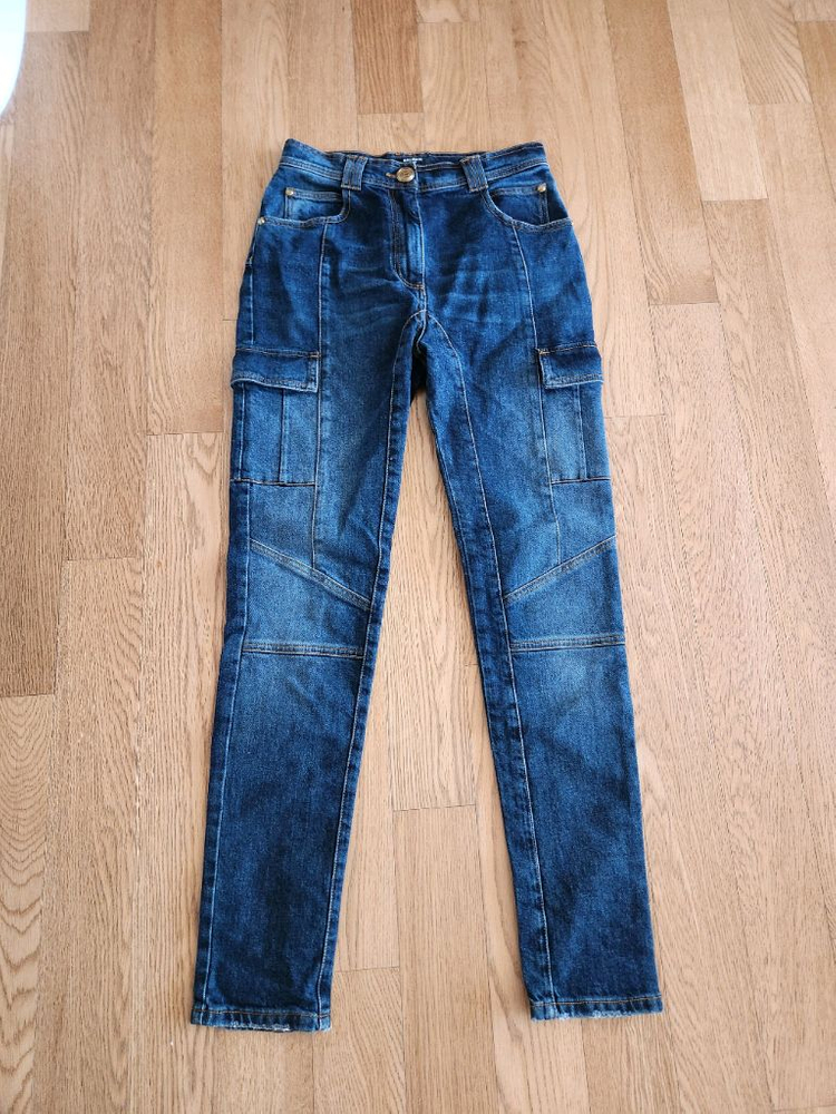 발망 여성카고 청바지 이미지