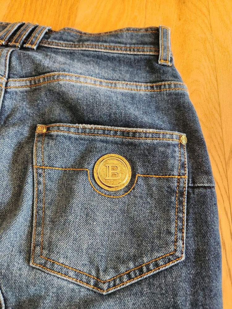 발망 여성카고 청바지 이미지