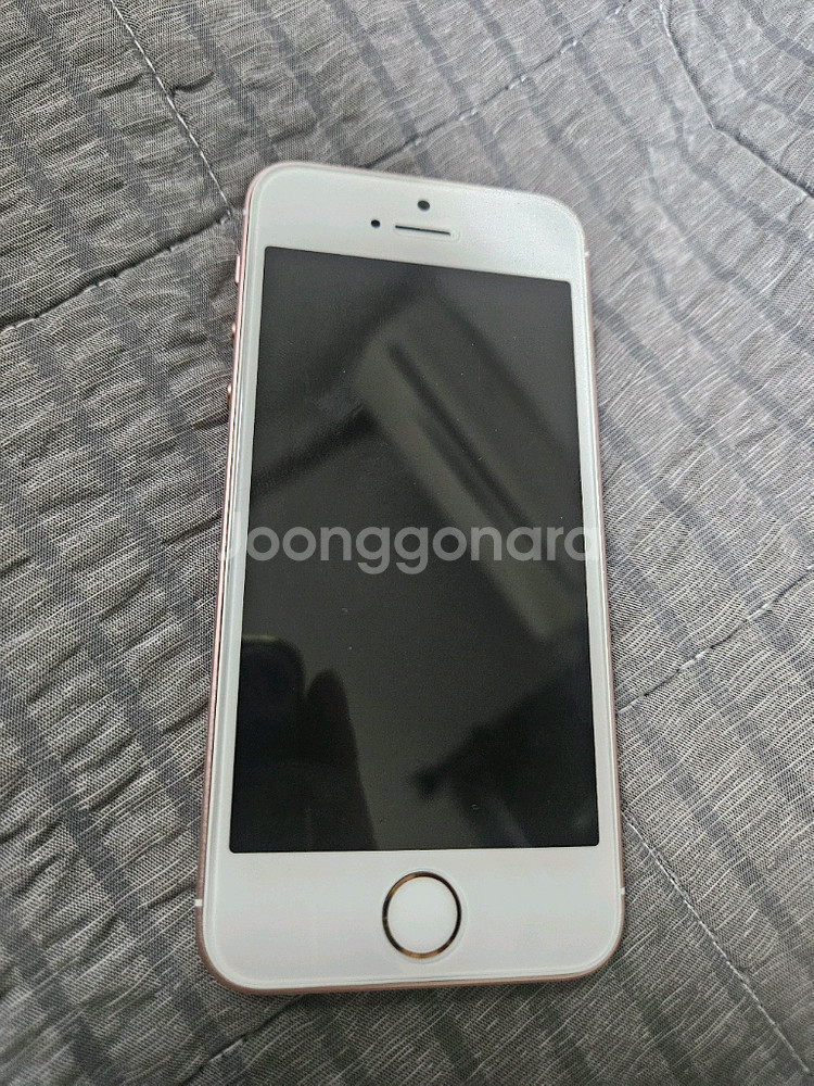 [새상품급/순정] 아이폰se1 로즈골드 128g 무음카메라 배터리100--1
