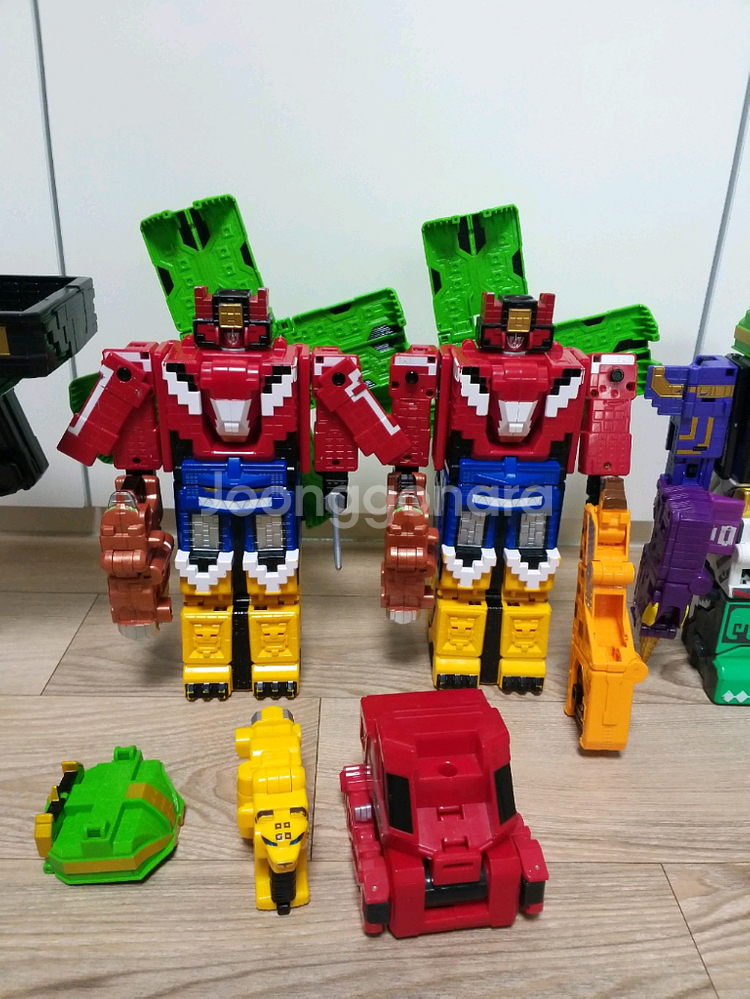 택포/일괄) 파워레인저 애니멀포스 애니멀킹 2세트, 와일드킹, 콘돌와일드, 라이드킹 악세사리 + 헬로카봇 핫가이더--7