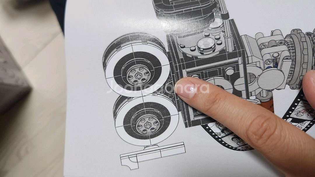 레고 디즈니 43230 월트디즈니 헌정 카메라 & 40659 미니 증기선--3