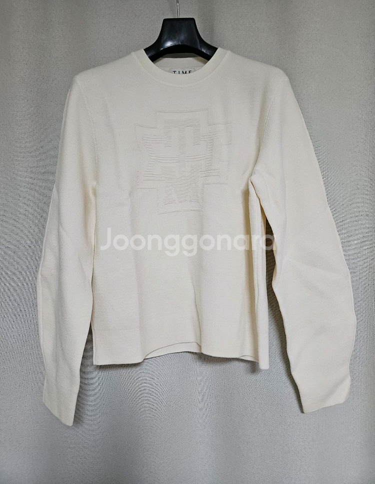 타임 엠블럼 니트 (랑방,마인,더캐시미어)--5