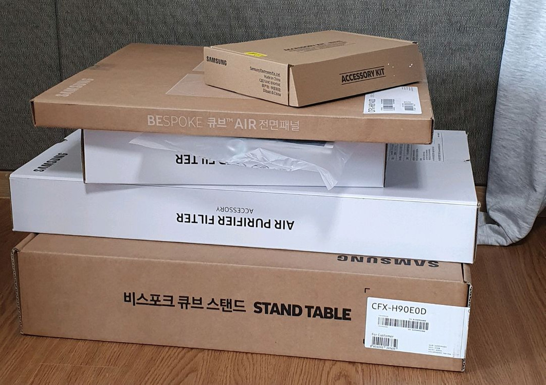 삼성 비스포크 큐브 공기청정기 AX123A9970GD--1