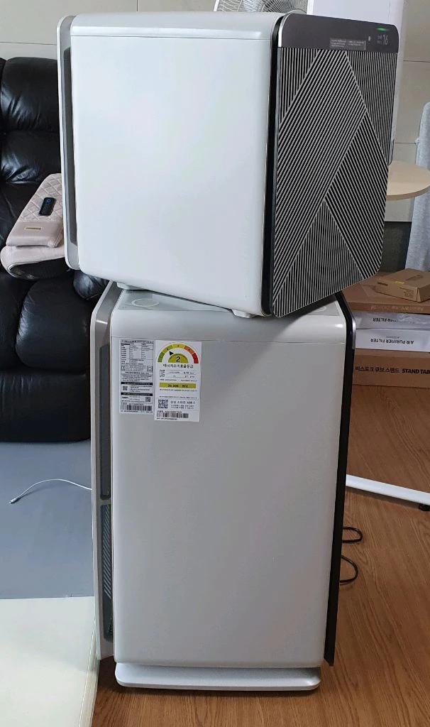 삼성 비스포크 큐브 공기청정기 AX123A9970GD 이미지