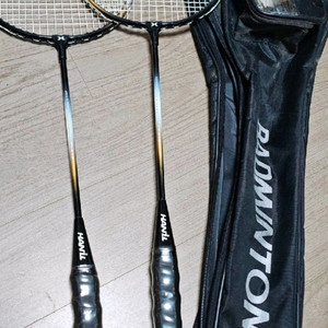 베드민턴 라켓 2개 1세트