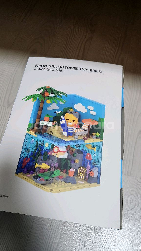 카카오프렌즈 브릭 프렌즈 인 제주 타워 타입 브릭스--0