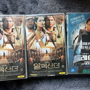 안젤리나 졸리 툼레이더 알렉산더 비디오 vhs 팝니다