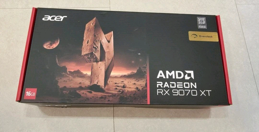 에이서 Nitro RX 9070 XT 그래픽카드 급처 (RTX 5070 ti) - 안심되는 중고거래