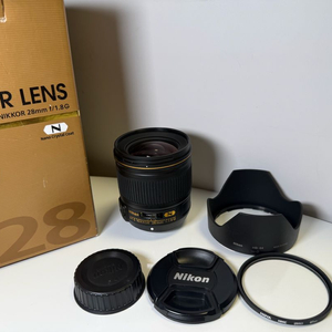 민트급 니콘 AF-S 28mm F1.8G 단렌즈 28.8g