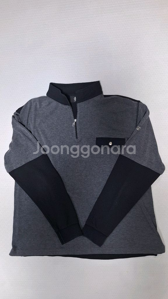 보그너 하프집업 긴팔 티셔츠 100 골프셔츠--2