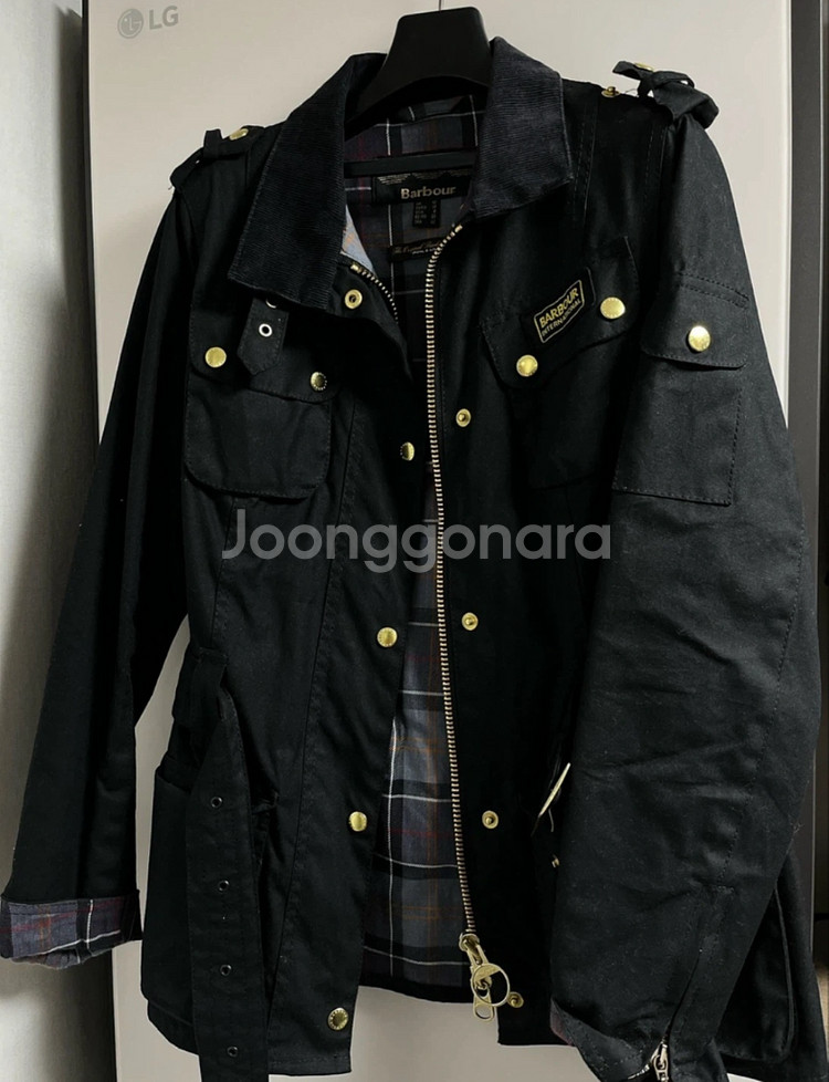 바버 정품 자켓--0