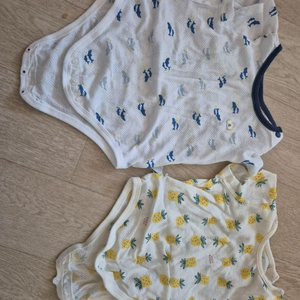 신생아 여름옷(메쉬 바디슈트, 배넷저고리, 모자 외)
