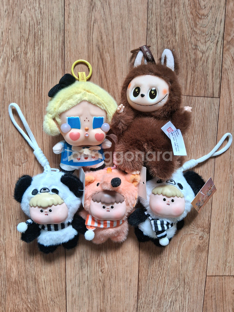 미사용 인형.5개일괄. 사진 참고하세요--1