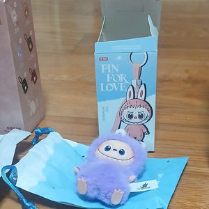 팝마트 스컬미니백, 미니라부부키링, 작은별무드등 개봉만 풀박스