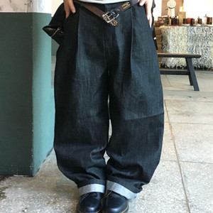 단 스튜디오 트레일 생지 데님 팬츠