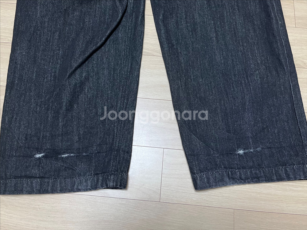 단 스튜디오 트레일 생지 데님 팬츠--3